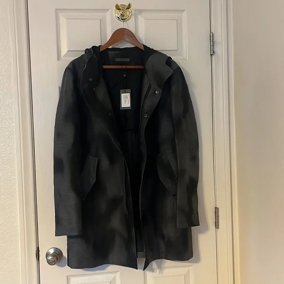 NWT $1127John Varvatos Hopd Parka sportswear Resort 2023 light Jacket size 50